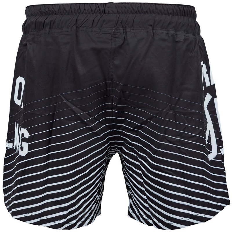 Okami big kanji Fightshorts -black/white